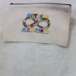 Autism Awareness Pencil Bag | Zipper pouches| Special Needs Gift for Teachers,Mom, Caregivers